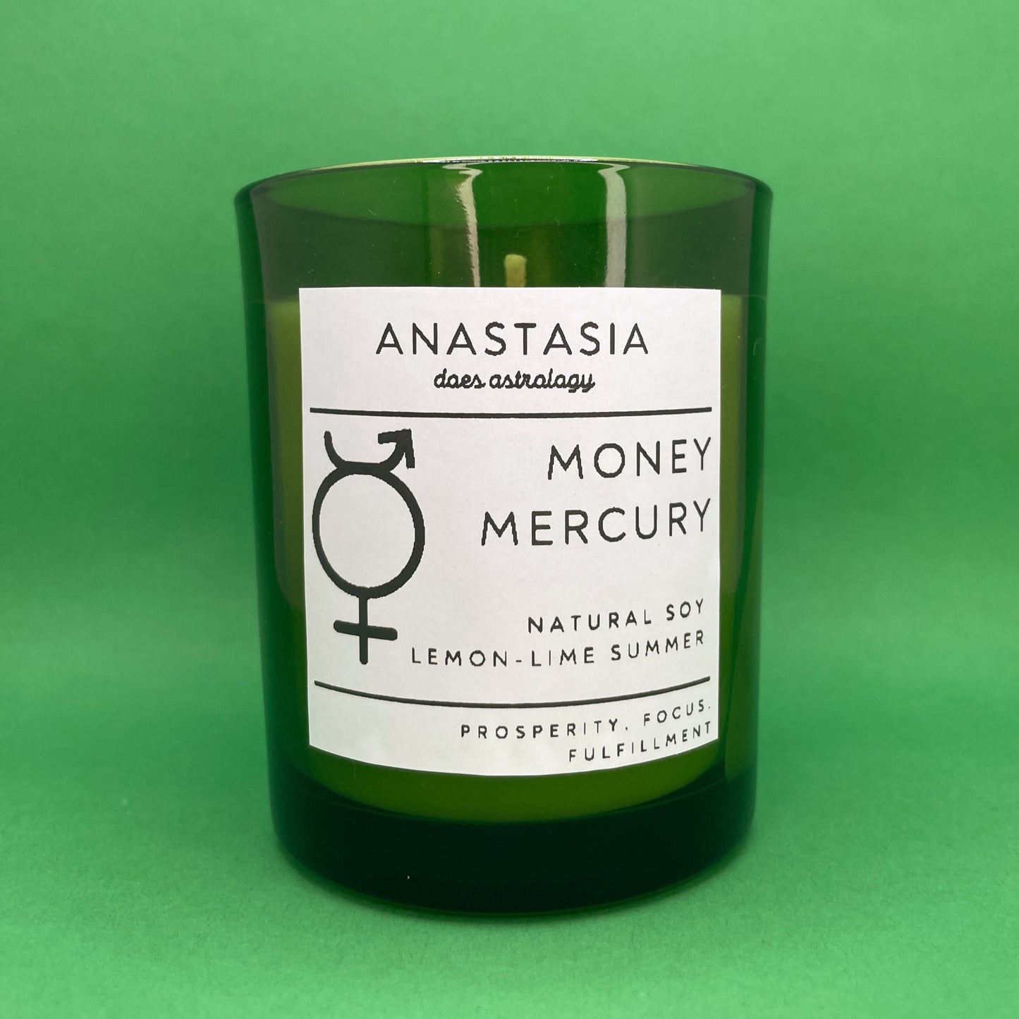 "Money Mercury" Candle, 6oz