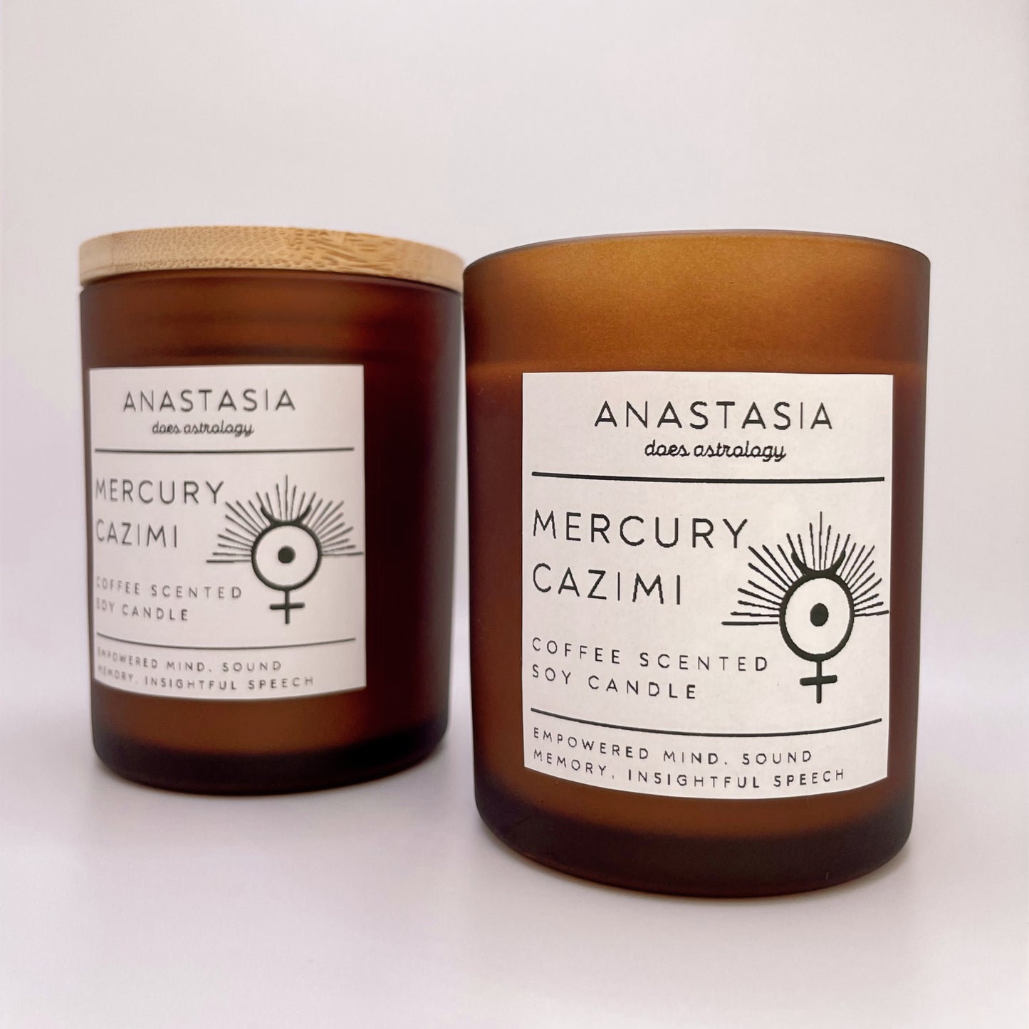 "Mercury Cazimi" Candle, 6oz