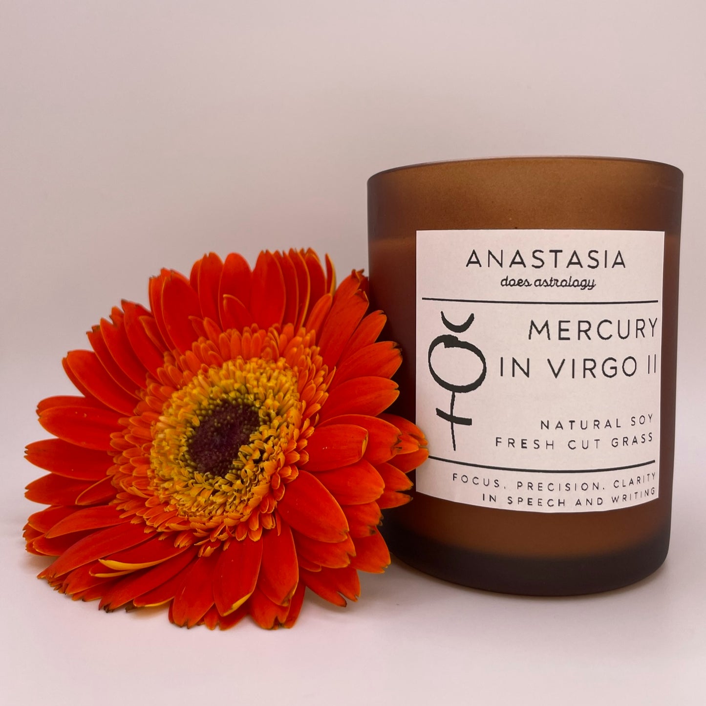 "Mercury in Virgo II" Candle, 6oz